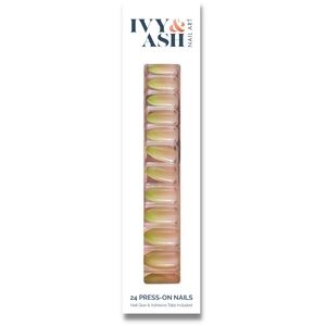 Ivy & Ash Lime Fade Press On Nail Set New 24 Press Ons!